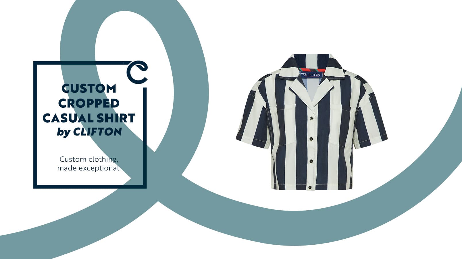 CLIFTON Cancun Custom Cropped Shirt